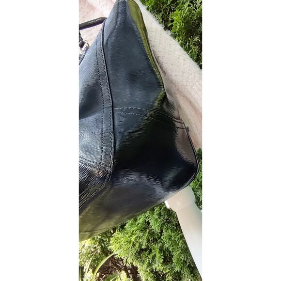 COACH - Poppy Textured Patent Leather Blair Tote Bag - Picture 8 of 11